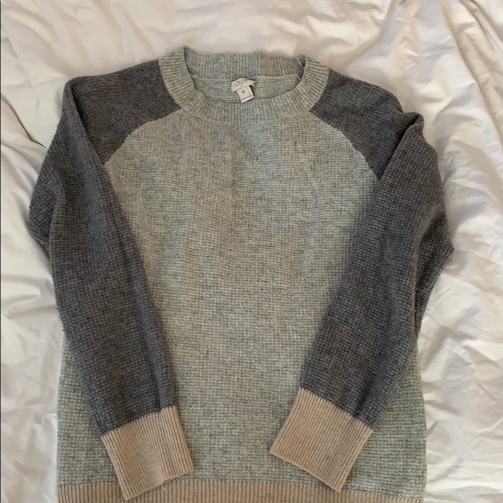 J. Crew Waffle Knit Sweater